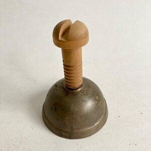 Vintage Bolt & Nut Decorative Bell Screw Handmade